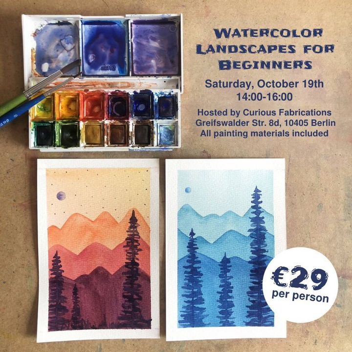 Watercolor Landscapes for Beginners