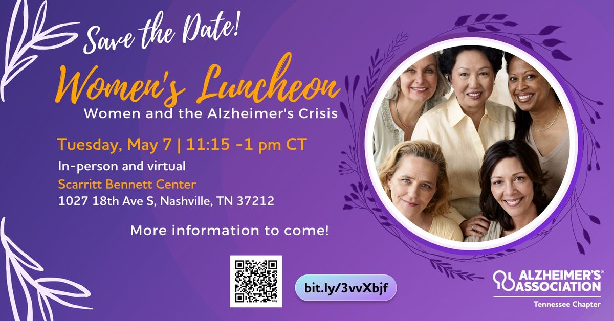 Women and the Alzheimer's Crisis: annual luncheon