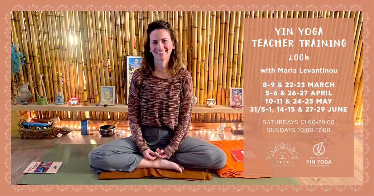 Yin Yoga Teacher Training (200hrs) \u03bc\u03b5 \u03c4\u03b7\u03bd \u039c\u03b1\u03c1\u03af\u03b1 \u039b\u03b5\u03b2\u03b1\u03bd\u03c4\u03af\u03bd\u03bf\u03c5