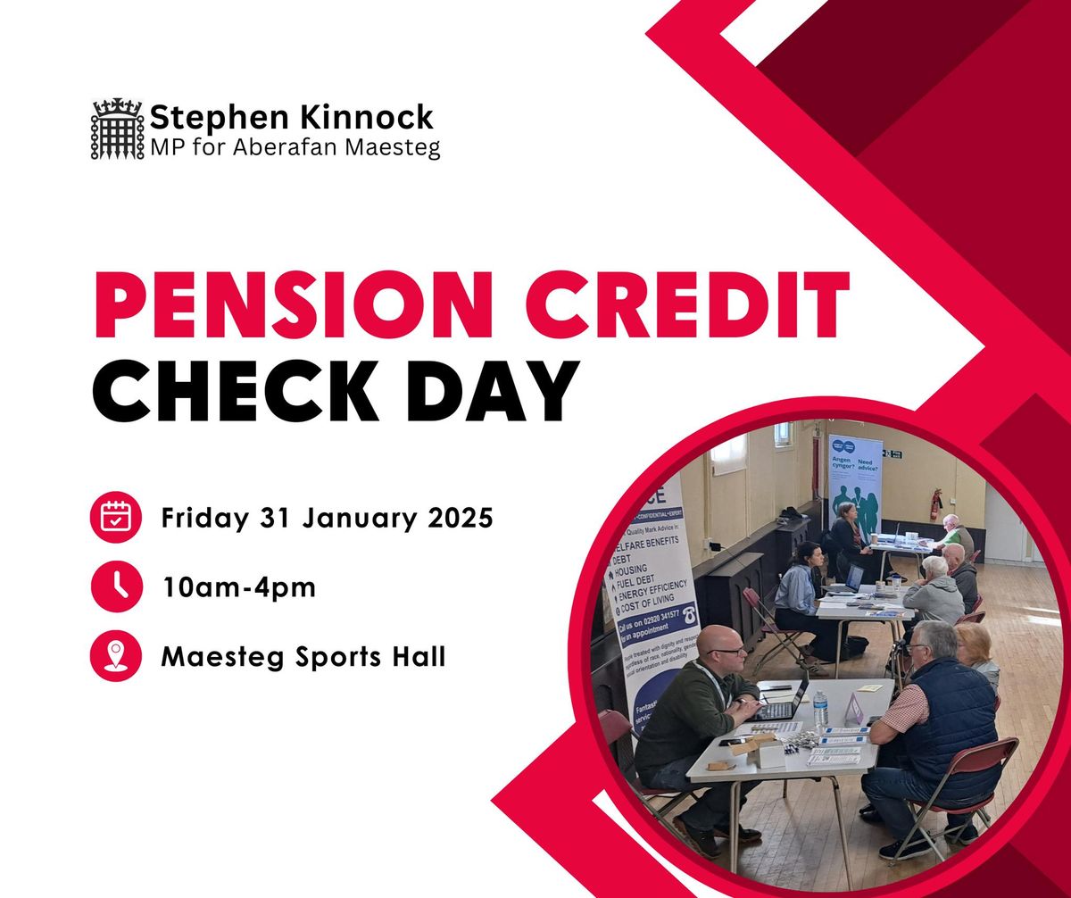 Pension Credit Check Day