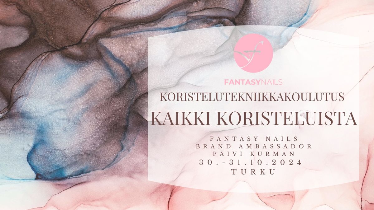 T\u00e4ydennyskoulutus: Kaikki Koristeluista 30.-31.10.2024 TURKU