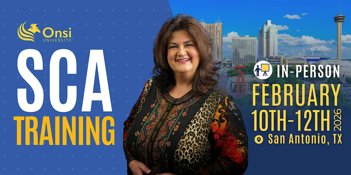 SCA Training Courses - February 2026