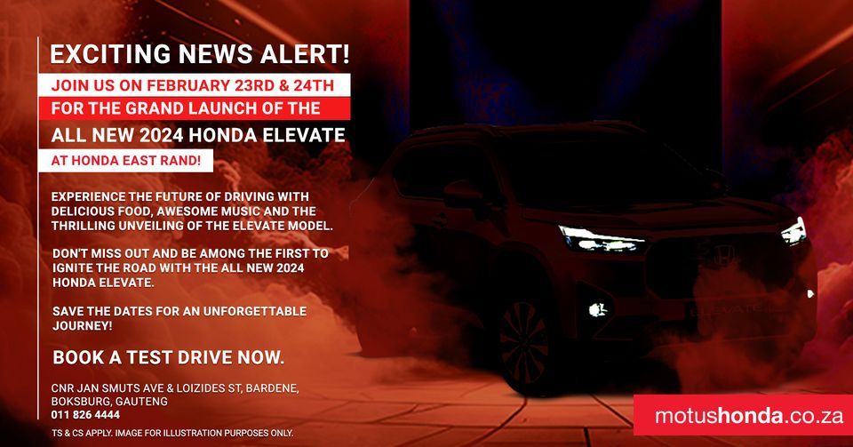 2024 Honda Elevate Grand Launch