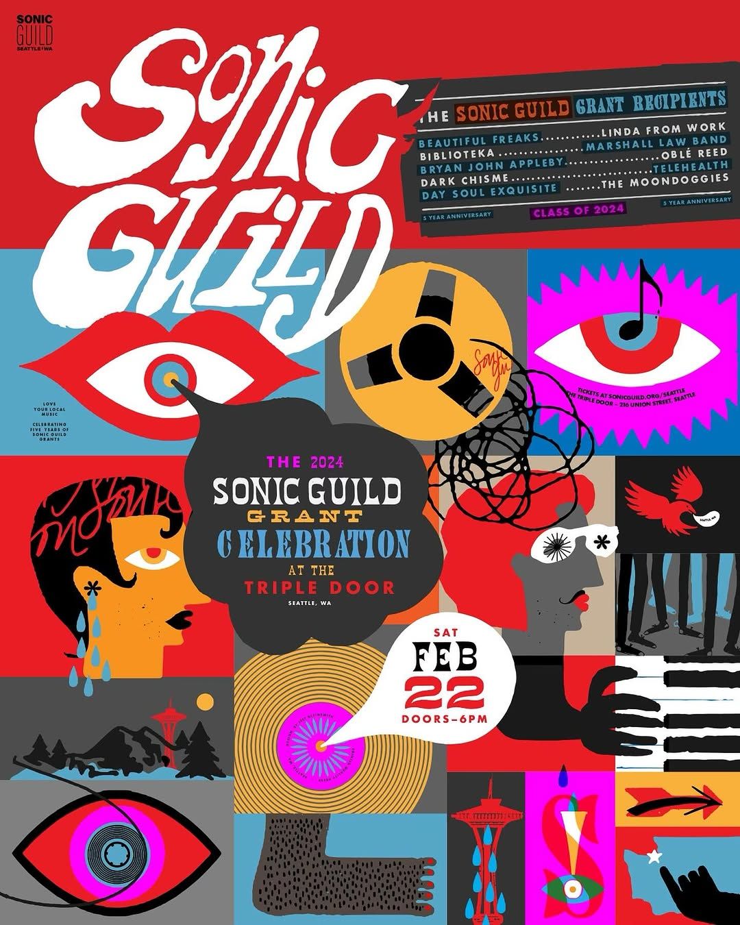  The Sonic Guild Grant Celebration: Celebrating 5 Years of Sonic Guild Seattle