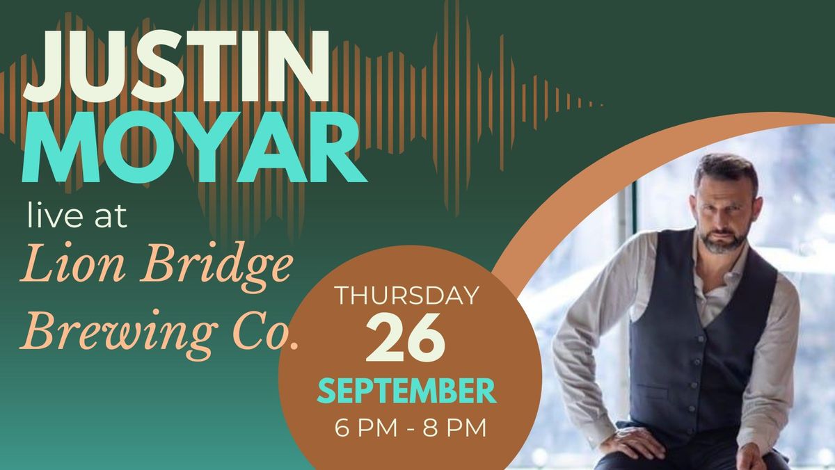 Justin Moyar live at Lion Bridge