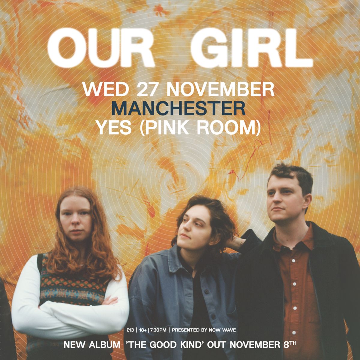 Our Girl, Live at YES (The Pink Room) - Manchester