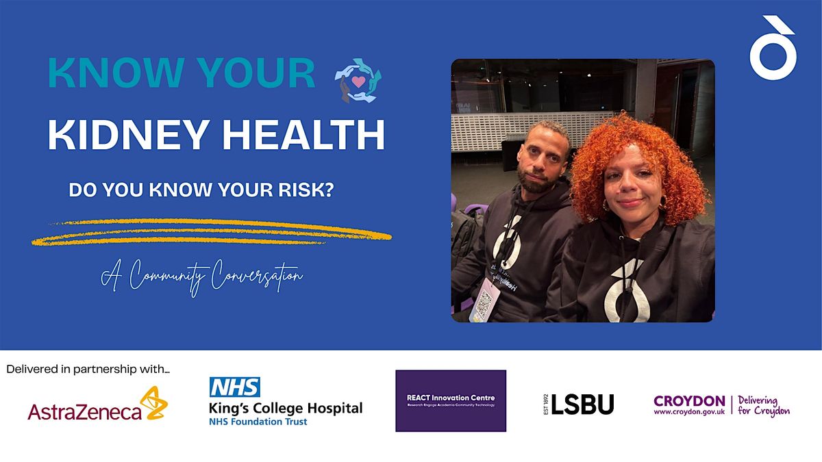 Know Your Kidney Health - A Community Event