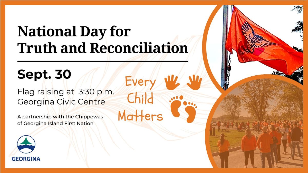 National Day for Truth and Reconciliation flag raising 