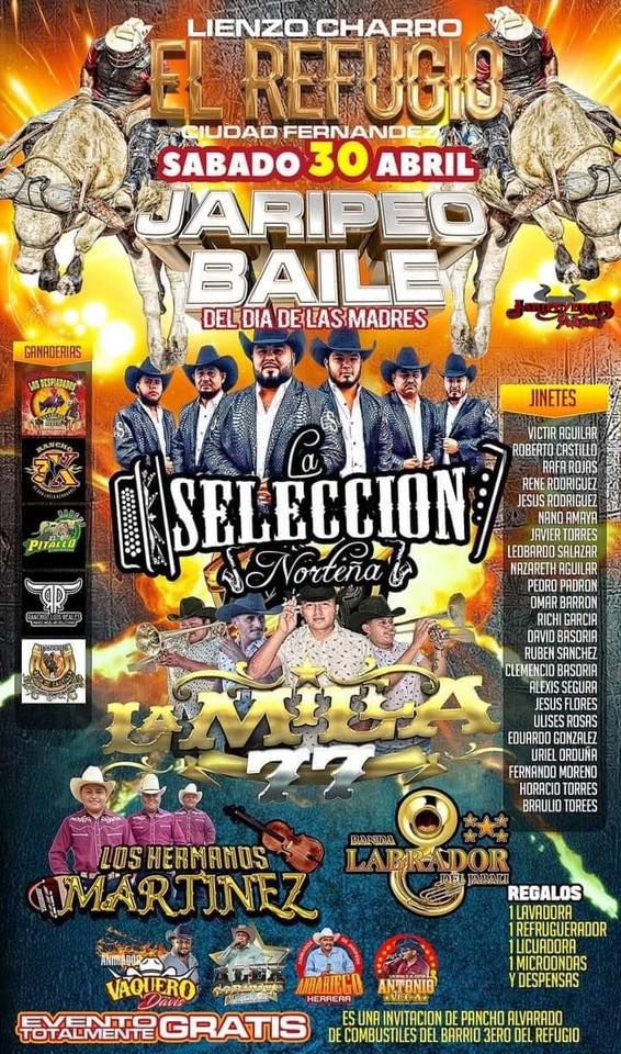 Jaripeo Baile \u201cEl Refugio\u201d