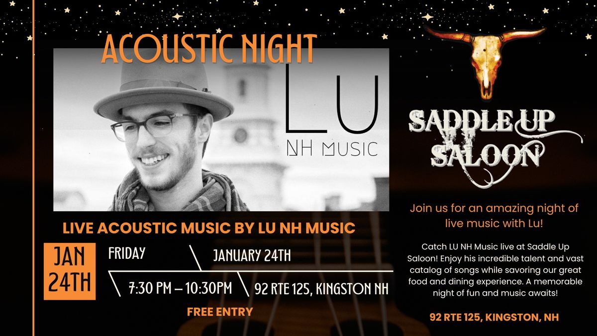 Lu NH Music at Saddle Up Saloon (January 24th)