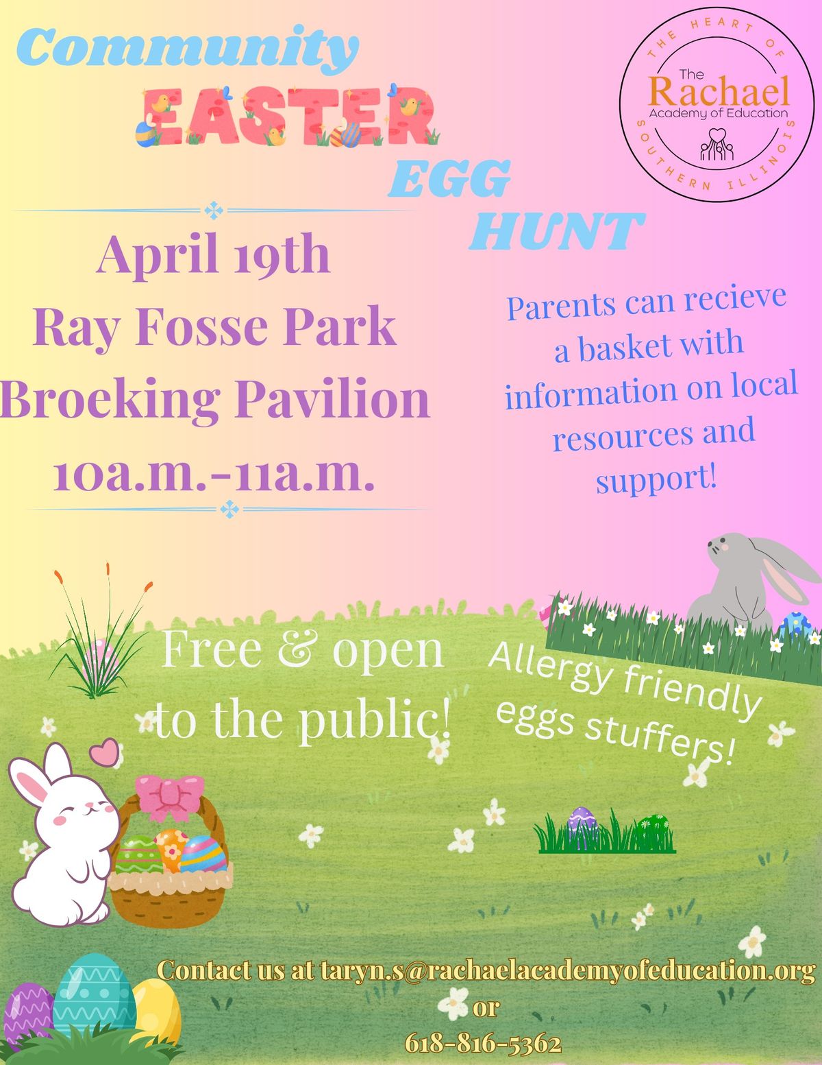 R.A.E Public Easter Egg Hunt