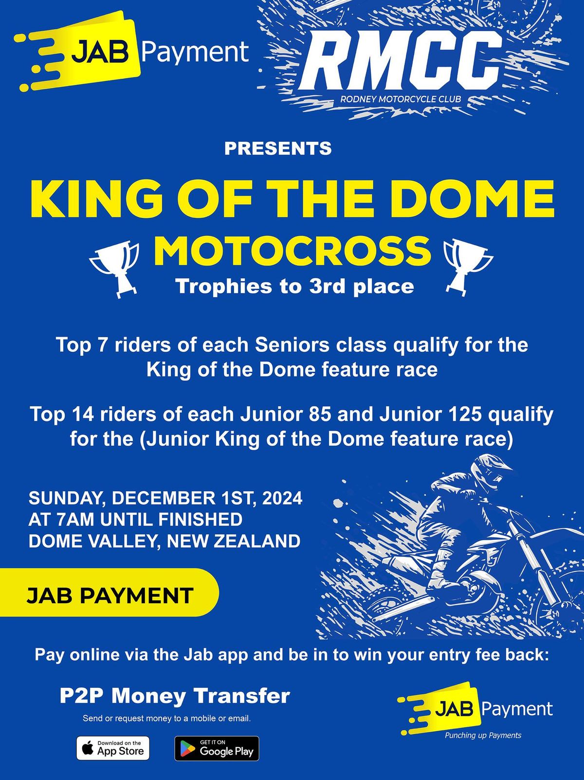 Jab Payment King of the Dome Motocross 