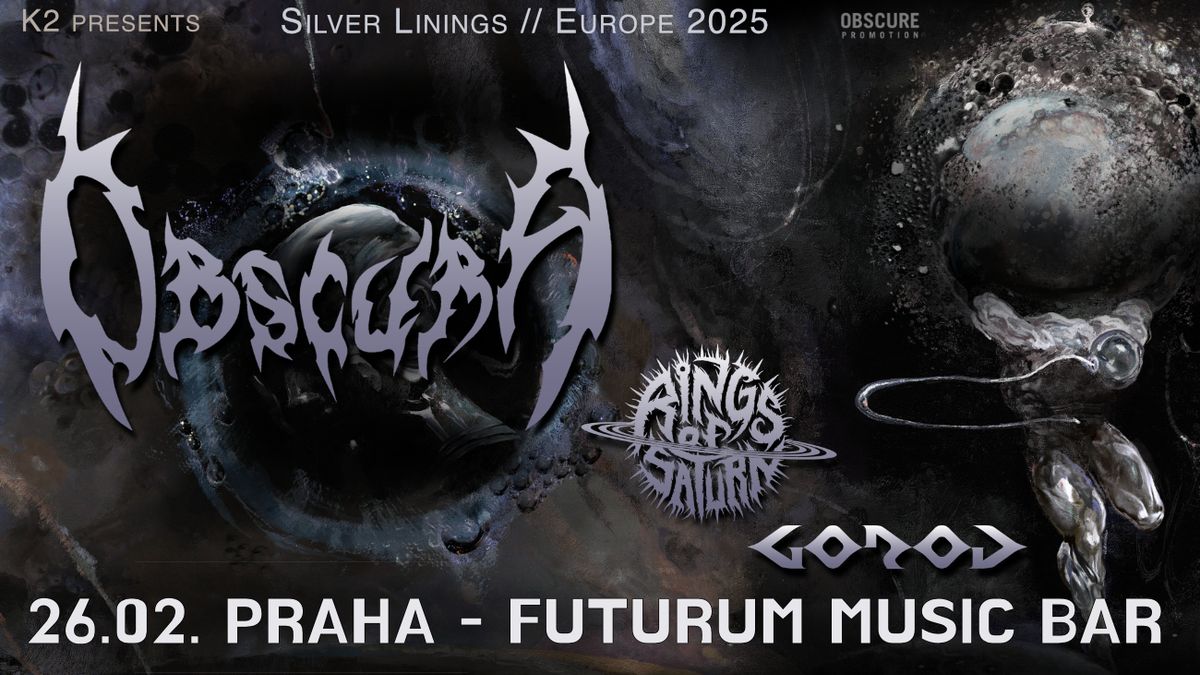 OBSCURA, RINGS OF SATURN, GOROD - Praha