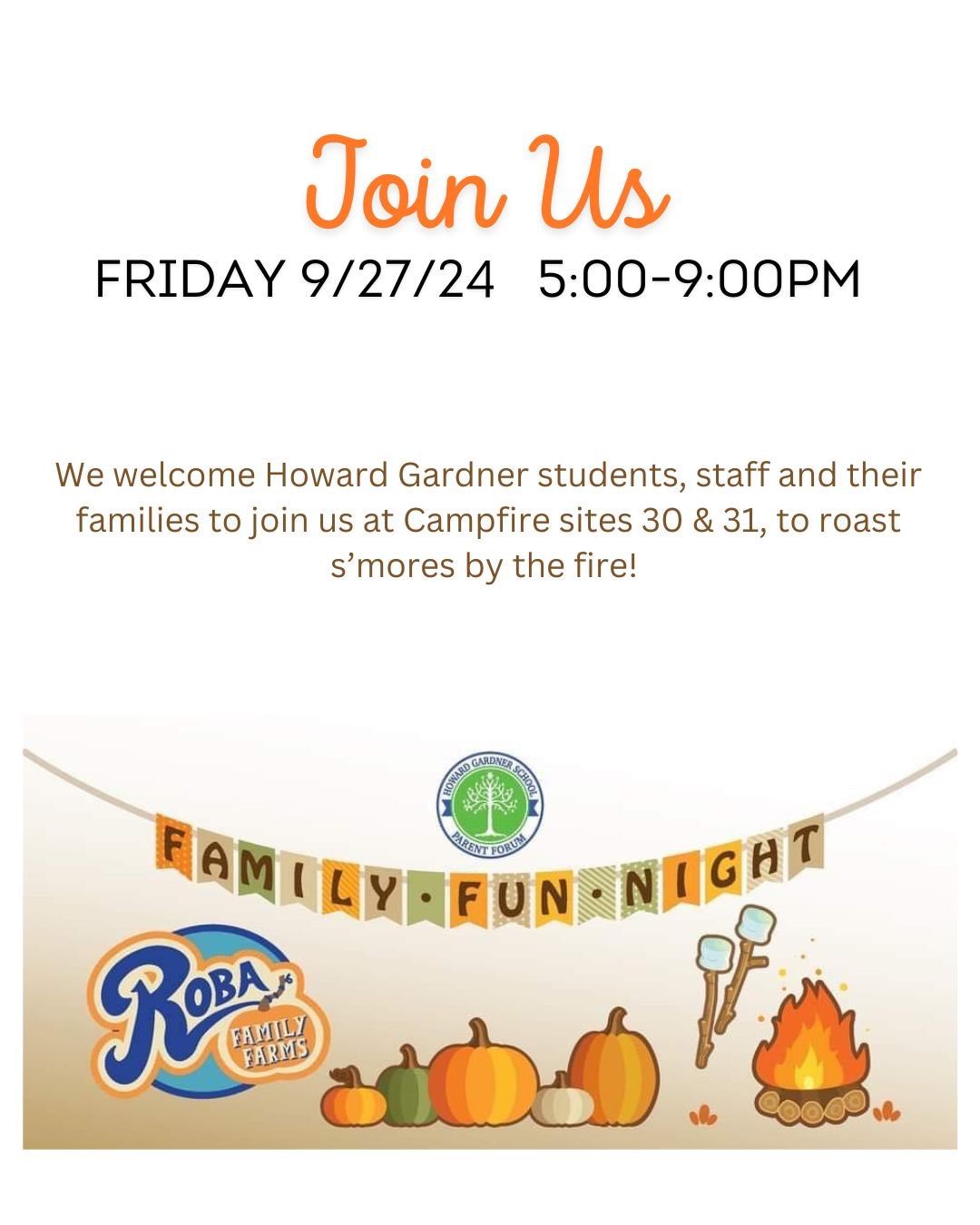 Howard Gardner Family Fun Night at Roba\u2019s Family Farm