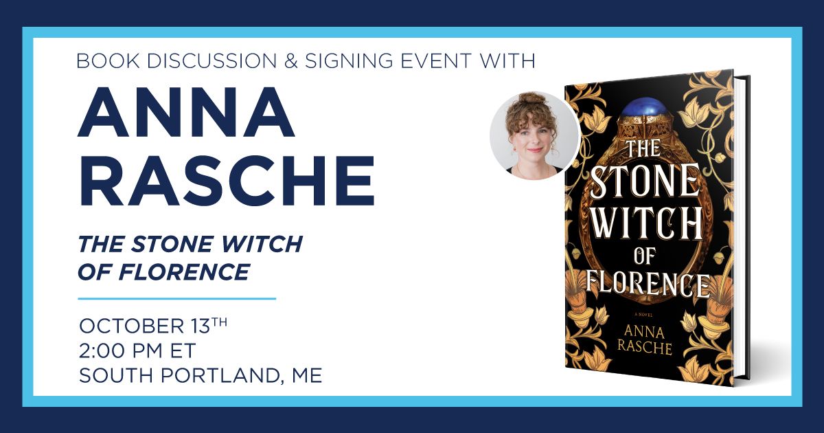 A Special Event with Debut Author, Anna Rasche