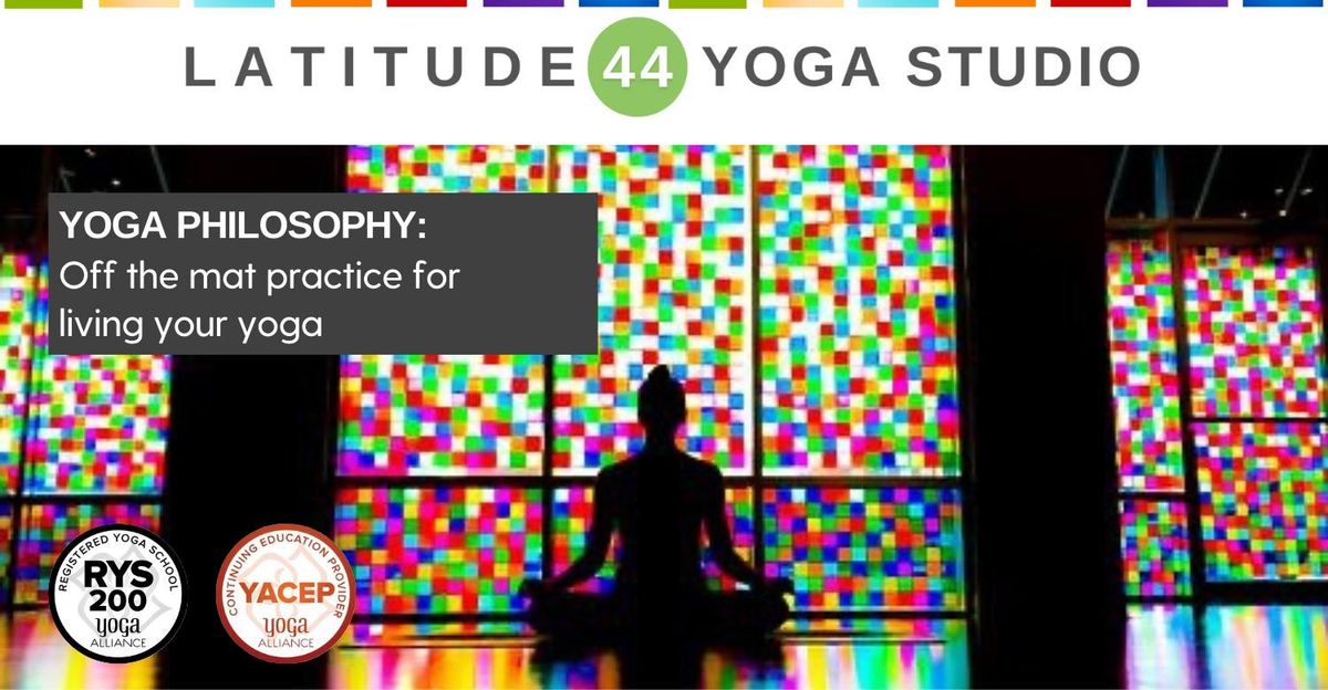 Yoga Study: Philosophy