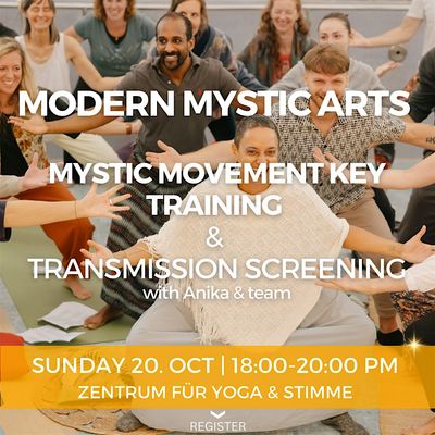 Modern Mystic Arts- Open Trainings with Anika Bieg