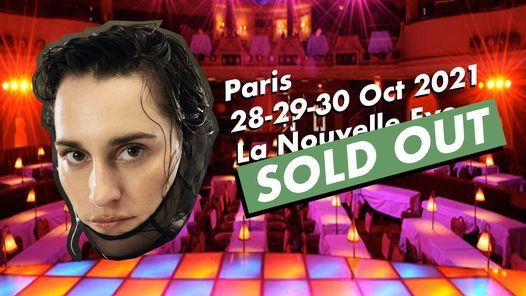 Yelle au cabaret La Nouvelle Eve les 28, 29 et 30 octobre 2021