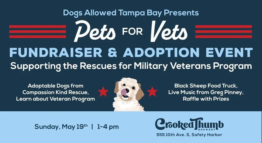 RESCUES for MILITARY VETERANS FUNDRAISER & ADOPTION EVENT 