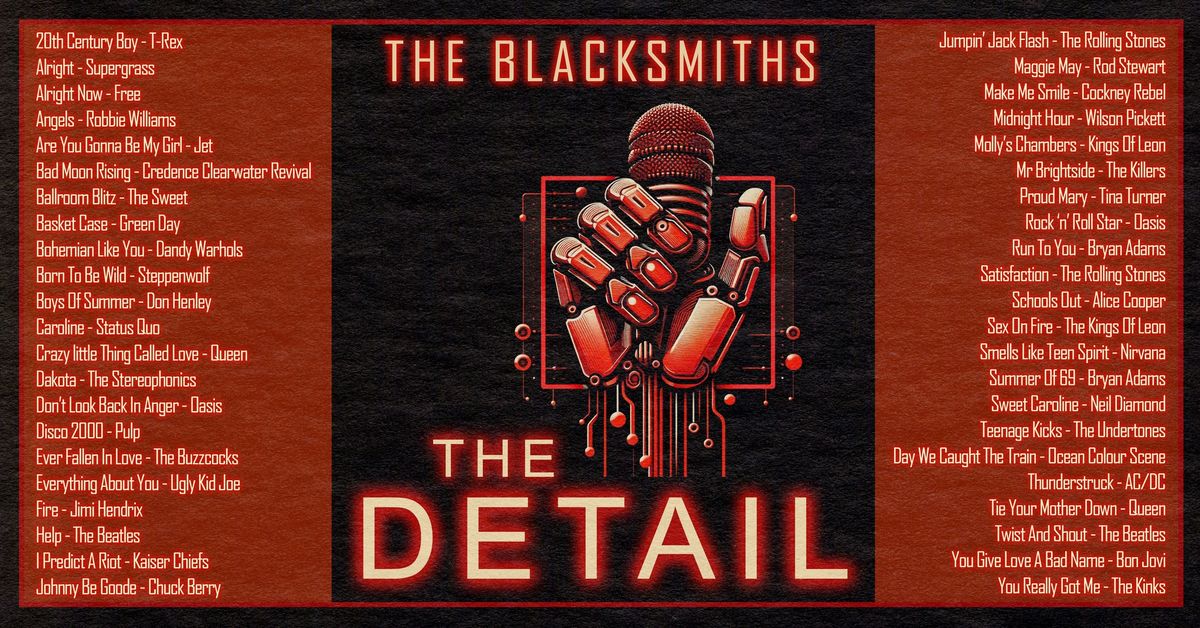 The Detail@The Blacksmiths