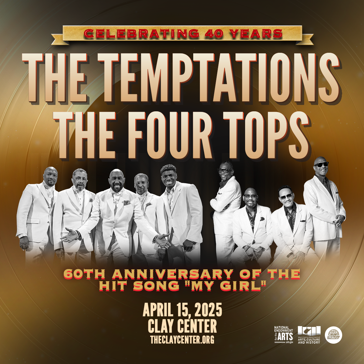 The Temptations & The Four Tops at Tennessee Theatre