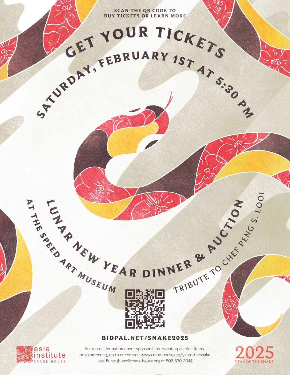 Lunar New Year Dinner and Auction - Year of the Snake