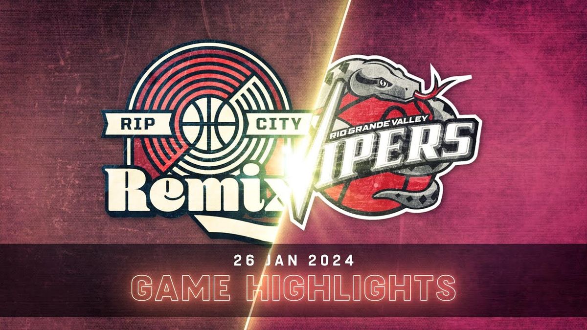 Rip City Remix at Valley Suns at Mullett Arena