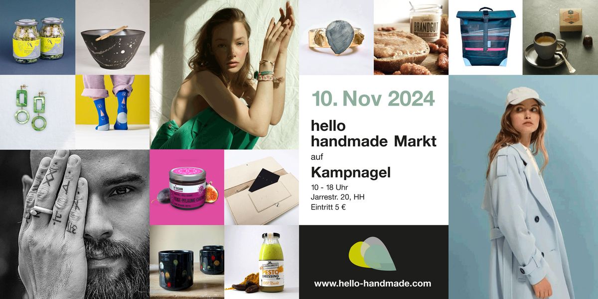 hello handmade Markt 2024 - Das Original auf Kampnagel