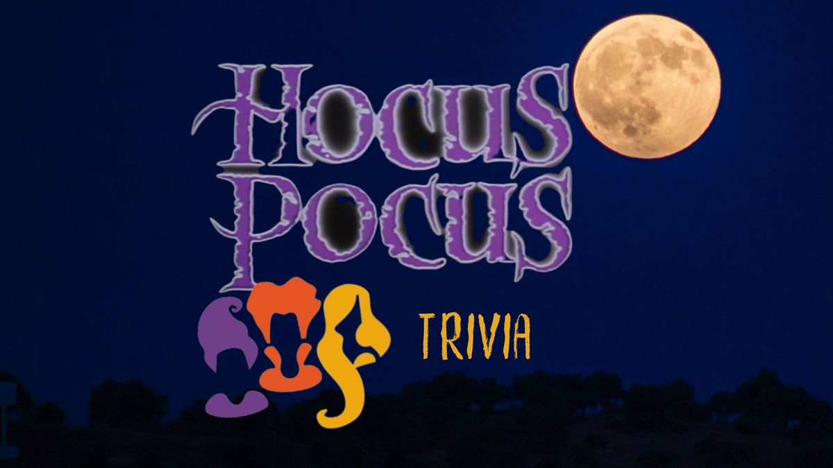 Hocus Pocus Trivia at The Porch South Orange