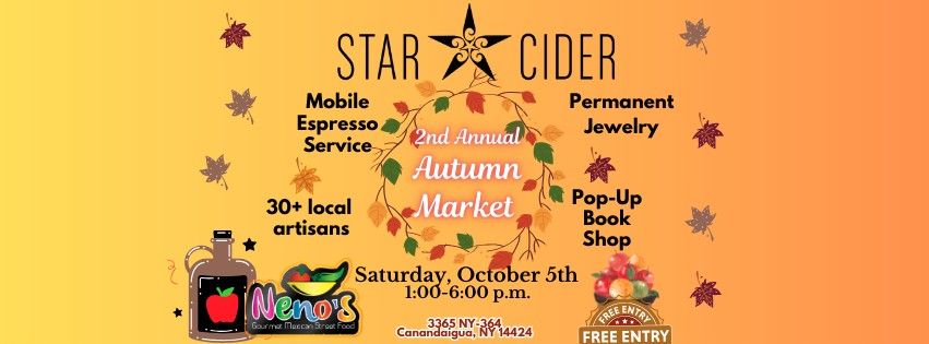 2nd Annual Autumn Market at Star Cider