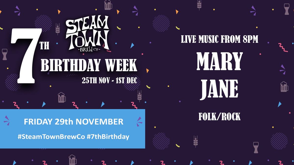 Mary Jane - Live at Steam Town