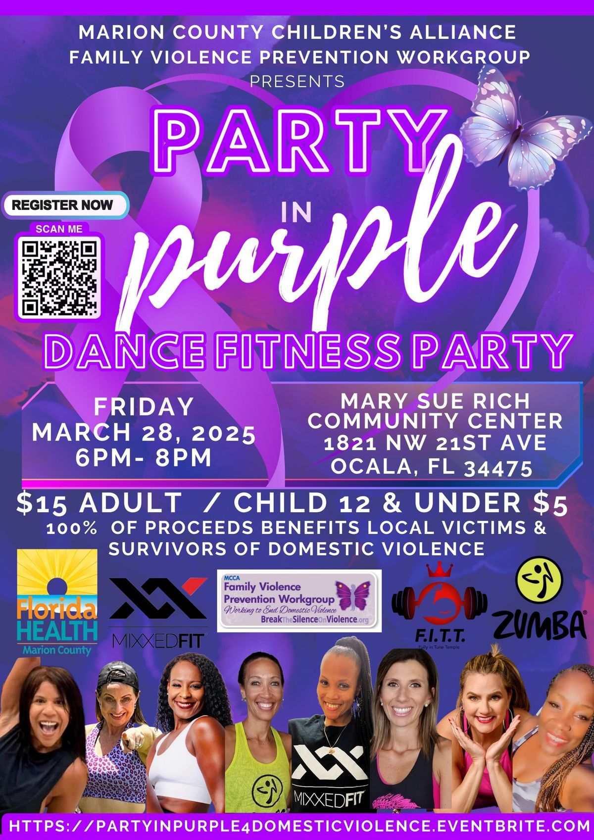 Party in Purple for Domestic Violence 