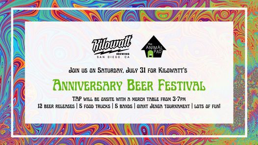 Kilowatt Brewing's Anniversary Party