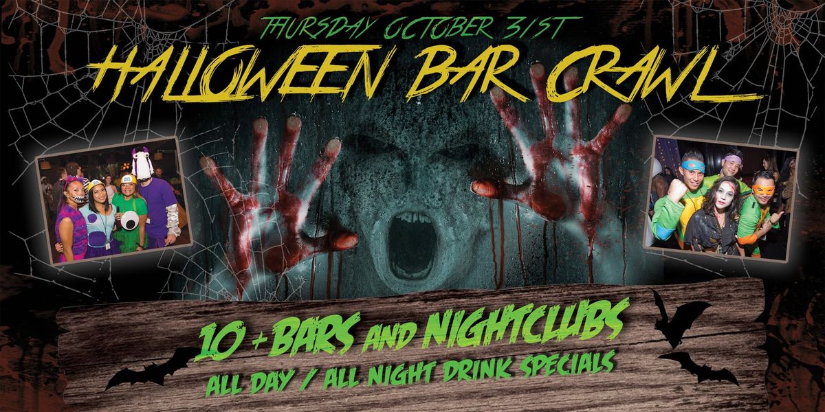 Nashville Halloween Bar Crawl - Thu Oct. 31st