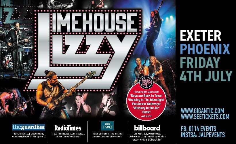 Limehouse Lizzy - LIVE in Exeter!