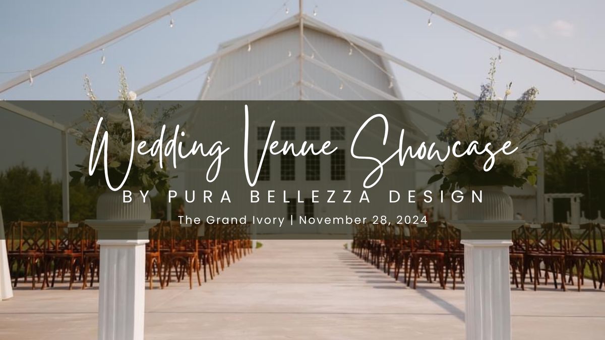 The Grand Ivory | Wedding Venue Showcase by Pura Bellezza Design Design