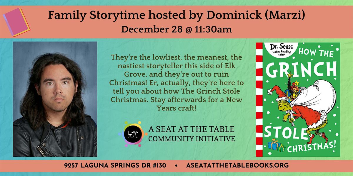 Grinch Storytime with Marzi