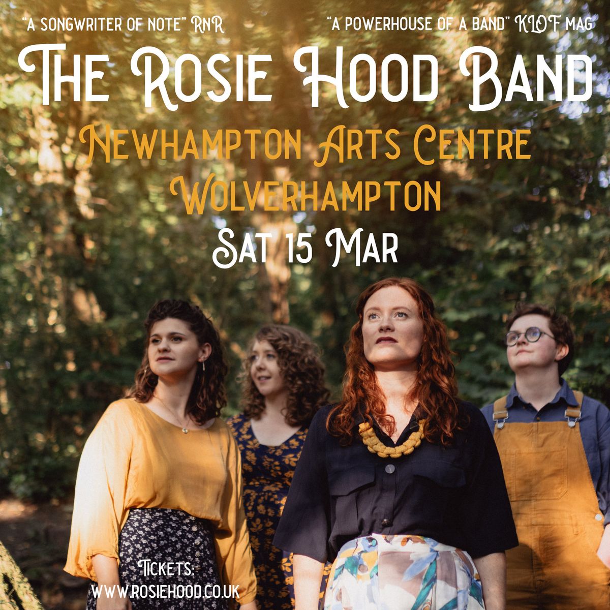 The Rosie Hood Band @ Newhampton Arts Centre