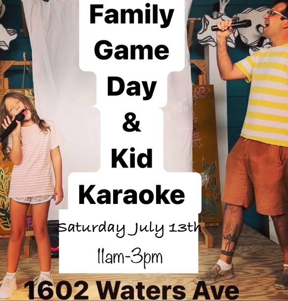 Second Saturday (Game Day\/Kids Karaoke)