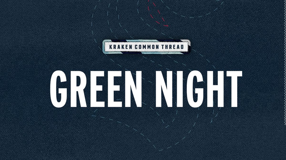 Seattle Kraken vs. St. Louis Blues - Green Night pres. by Boeing