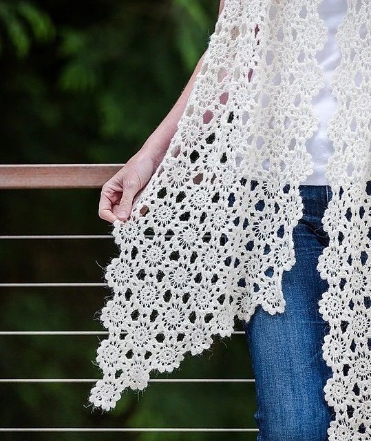 Lace Crochet Flower Scarf Workshop with Liz Castle