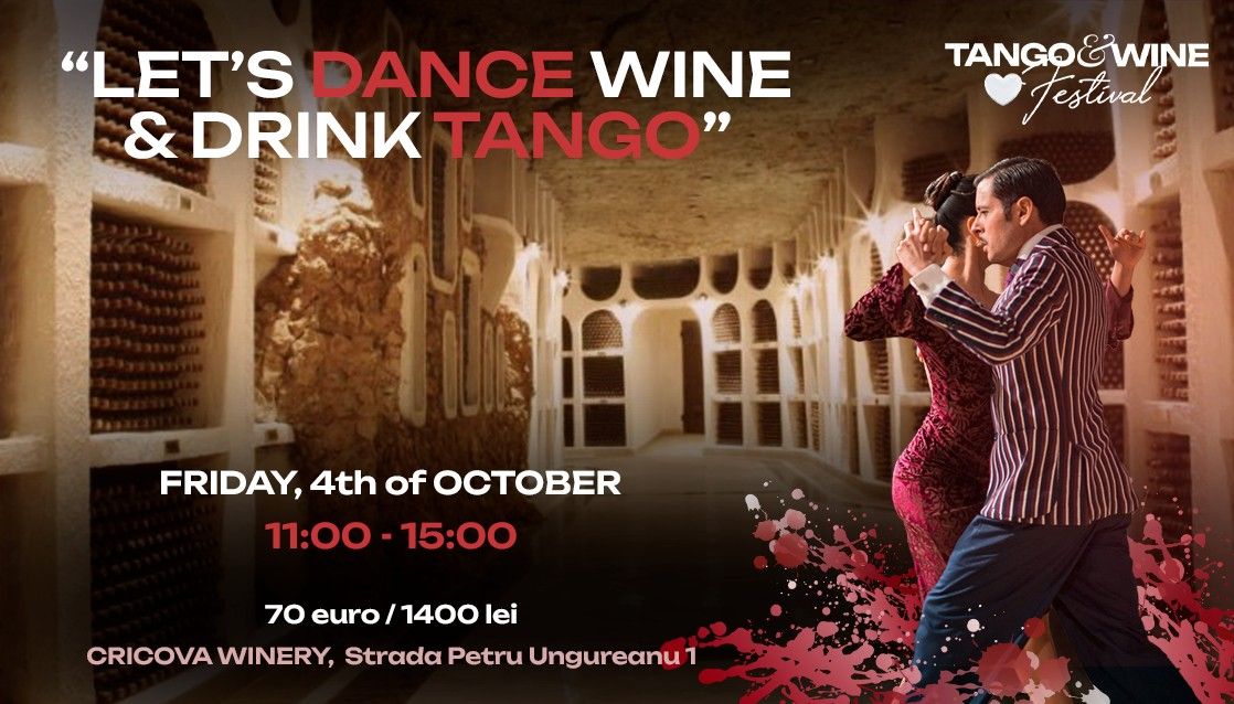 Let's Dance Wine & Drink Tango at Cricova