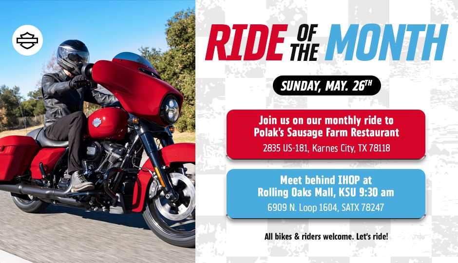May Ride of the Month
