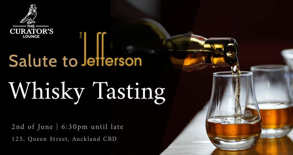 Salute to the Jefferson Whisky Tasting