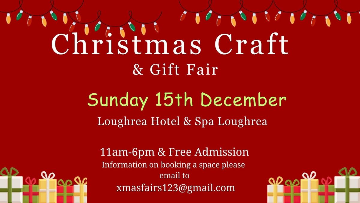 Christmas Craft & Gift Fair - Free Admission