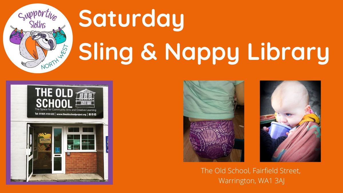 Saturday Warrington Sling and Cloth Nappy Library Session