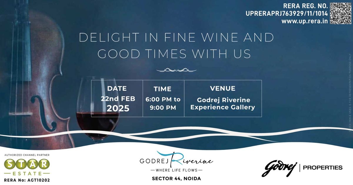 Indulge in an Evening of Elegance at Godrej Riverine, Noida