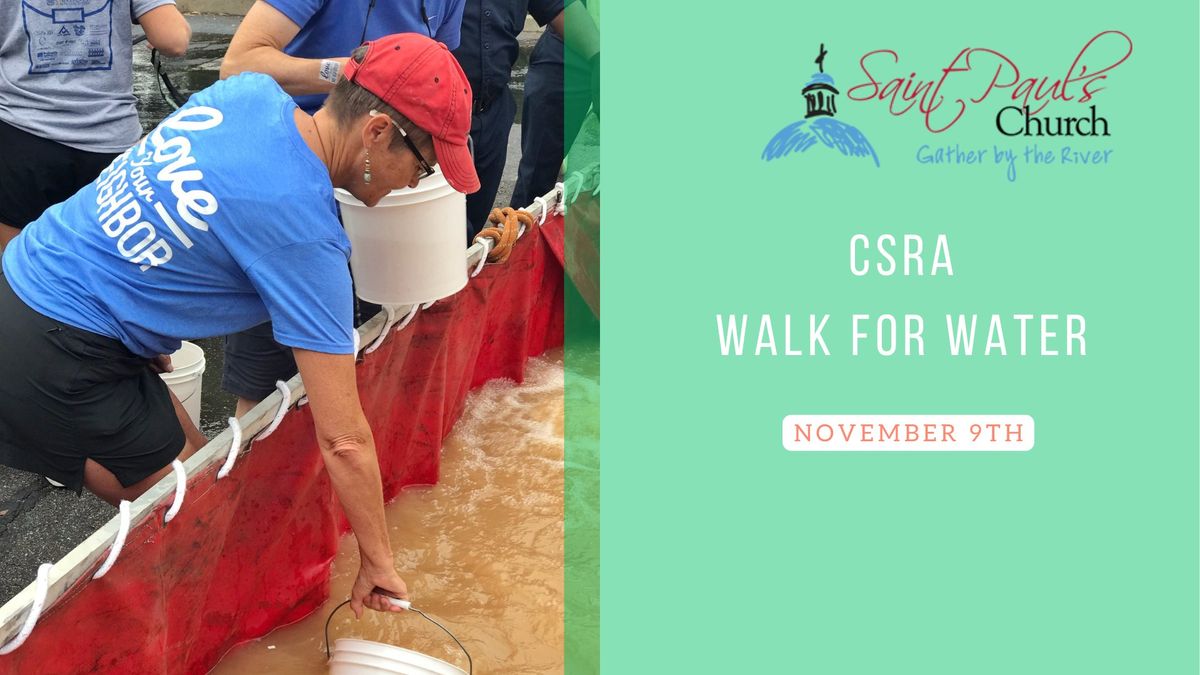 CSRA Walk for Water