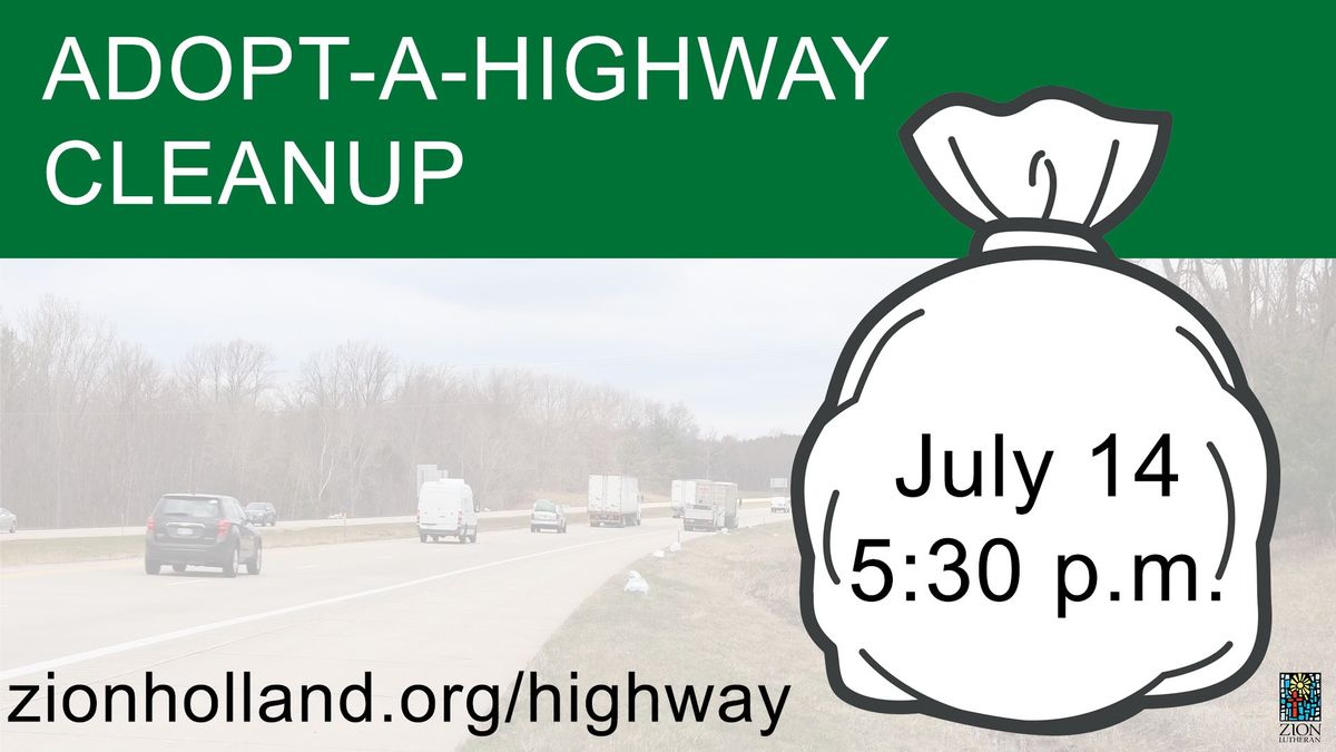 Adopt-A-Highway Cleanup