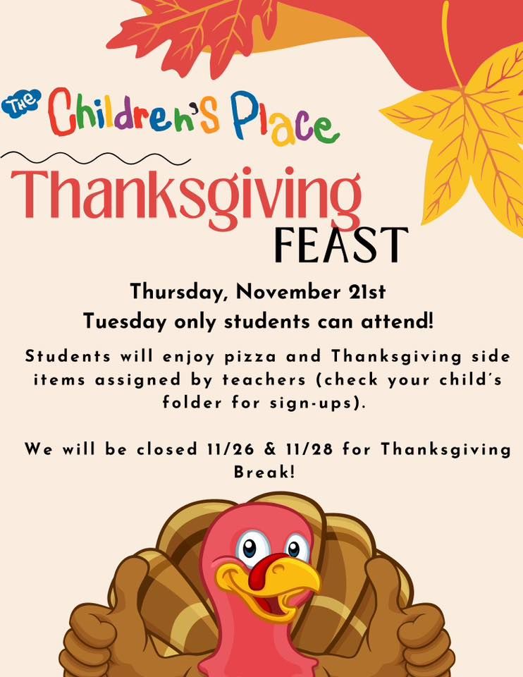 The Children\u2019s Place Thanksgiving Feast